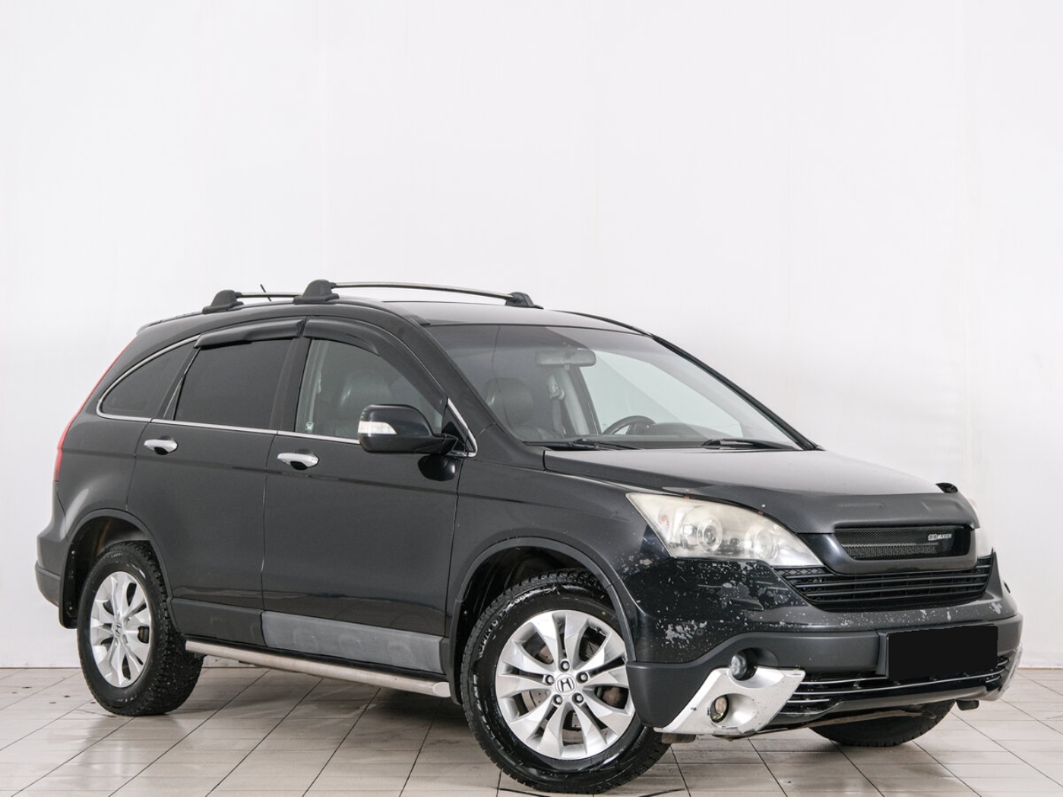 Honda CR-V III, 2007, 2007 с пробегом 263 000 км, цвет Чёрный, цена - 834 480 руб., кузов - Внедорожник 5 дв.