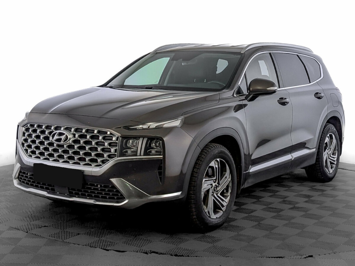 Hyundai Santa Fe IV Рестайлинг, 2021, 2021 с пробегом 156 569 км, цвет Коричневый, цена - 2 361 600 руб., кузов - Внедорожник 5 дв.