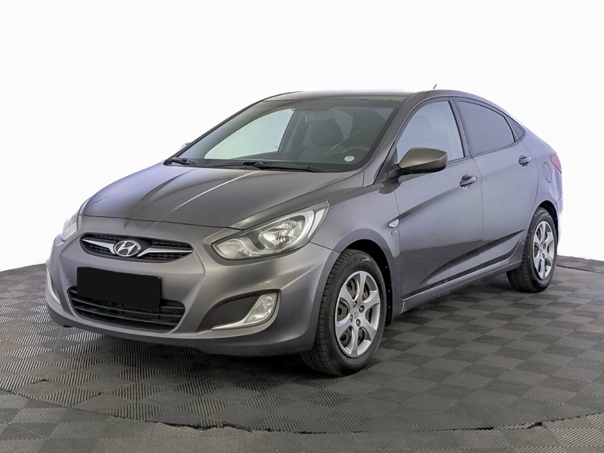 Hyundai Solaris I, 2011, 2011 с пробегом 188 415 км, цвет Серый, цена - 486 000 руб., кузов - Седан