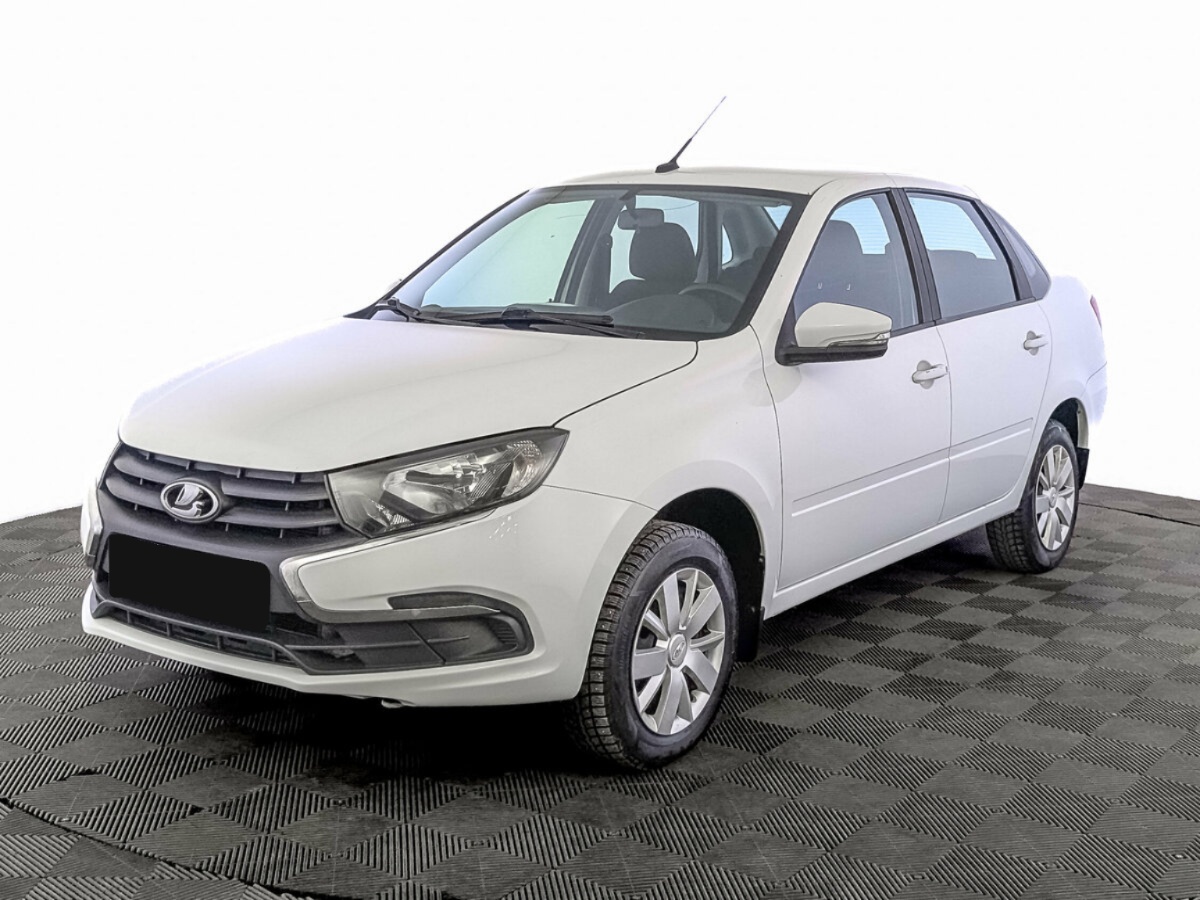 Lada (ВАЗ) Granta I Рестайлинг, 2023, 2023 с пробегом 99 082 км, цвет Белый, цена - 428 400 руб., кузов - Седан