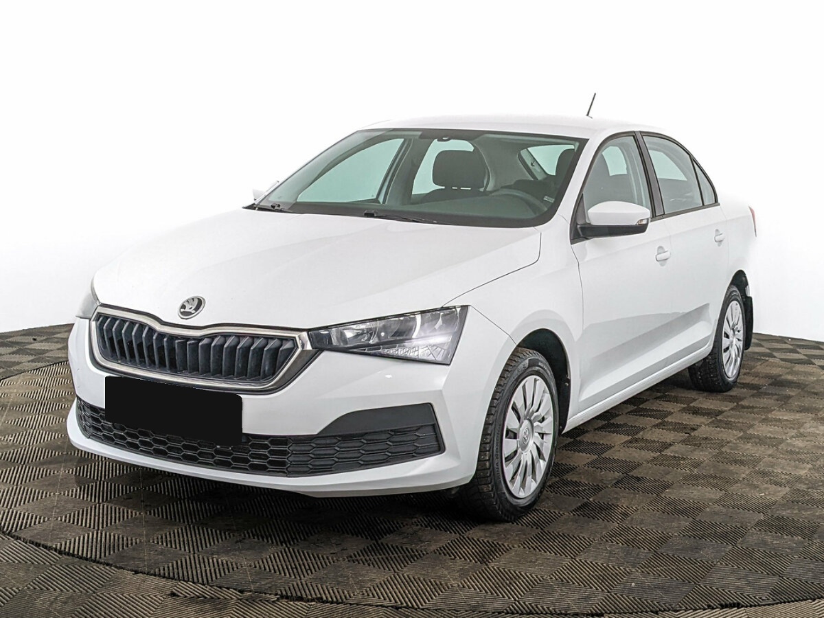 Skoda Rapid II, 2021, 2021 с пробегом 177 143 км, цвет Белый, цена - 864 000 руб., кузов - Лифтбек