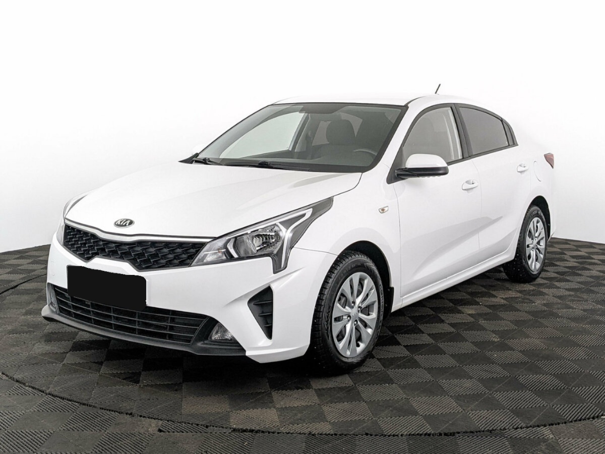 Kia Rio IV Рестайлинг, 2021, 2021 с пробегом 41 914 км, цвет Белый, цена - 1 281 600 руб., кузов - Седан