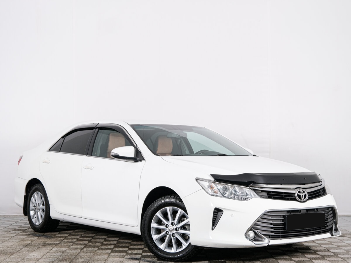 Toyota Camry VII (XV50) Рестайлинг, 2016, 2016 с пробегом 274 000 км, цвет Белый, цена - 1 259 280 руб., кузов - Седан