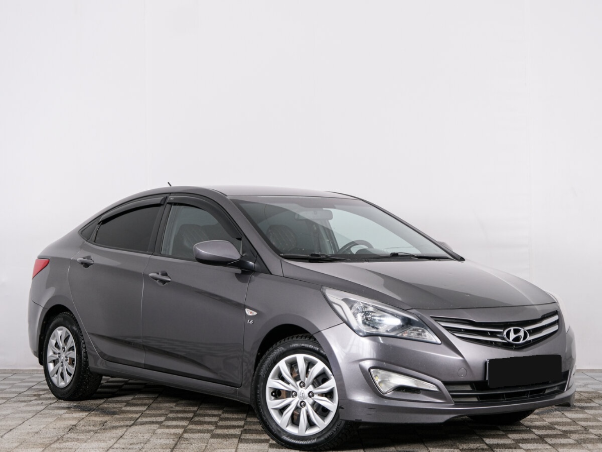 Hyundai Solaris I Рестайлинг, 2014, 2014 с пробегом 251 000 км, цвет Серый, цена - 575 280 руб., кузов - Седан
