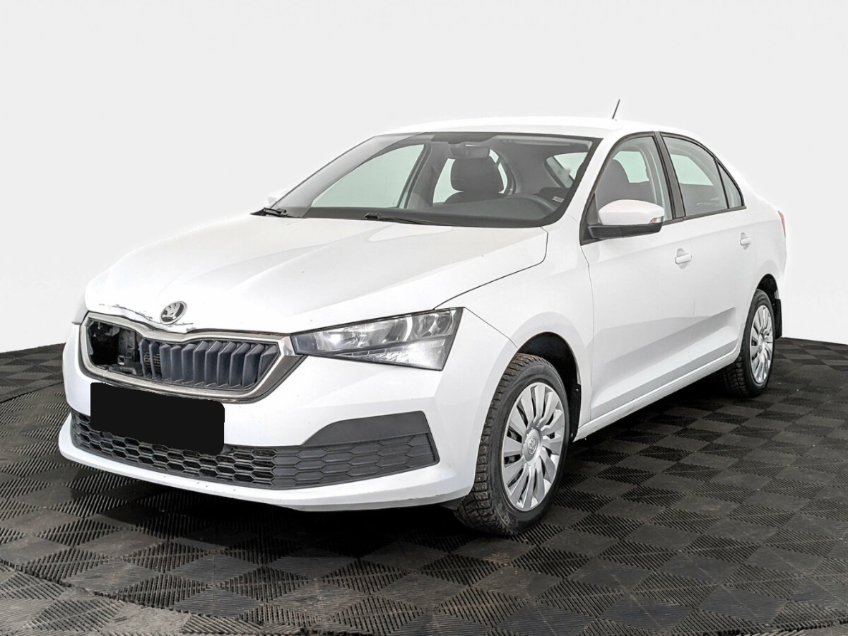 Skoda Rapid II, 2021, 2021 с пробегом 183 590 км, цвет Белый, цена - 874 800 руб., кузов - Лифтбек