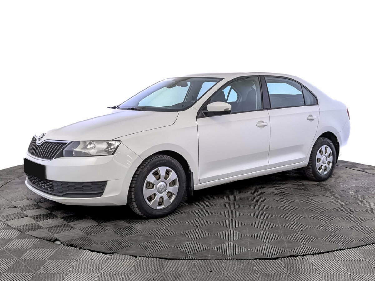Skoda Rapid I Рестайлинг, 2019, 2019 с пробегом 190 504 км, цвет Белый, цена - 594 000 руб., кузов - Лифтбек