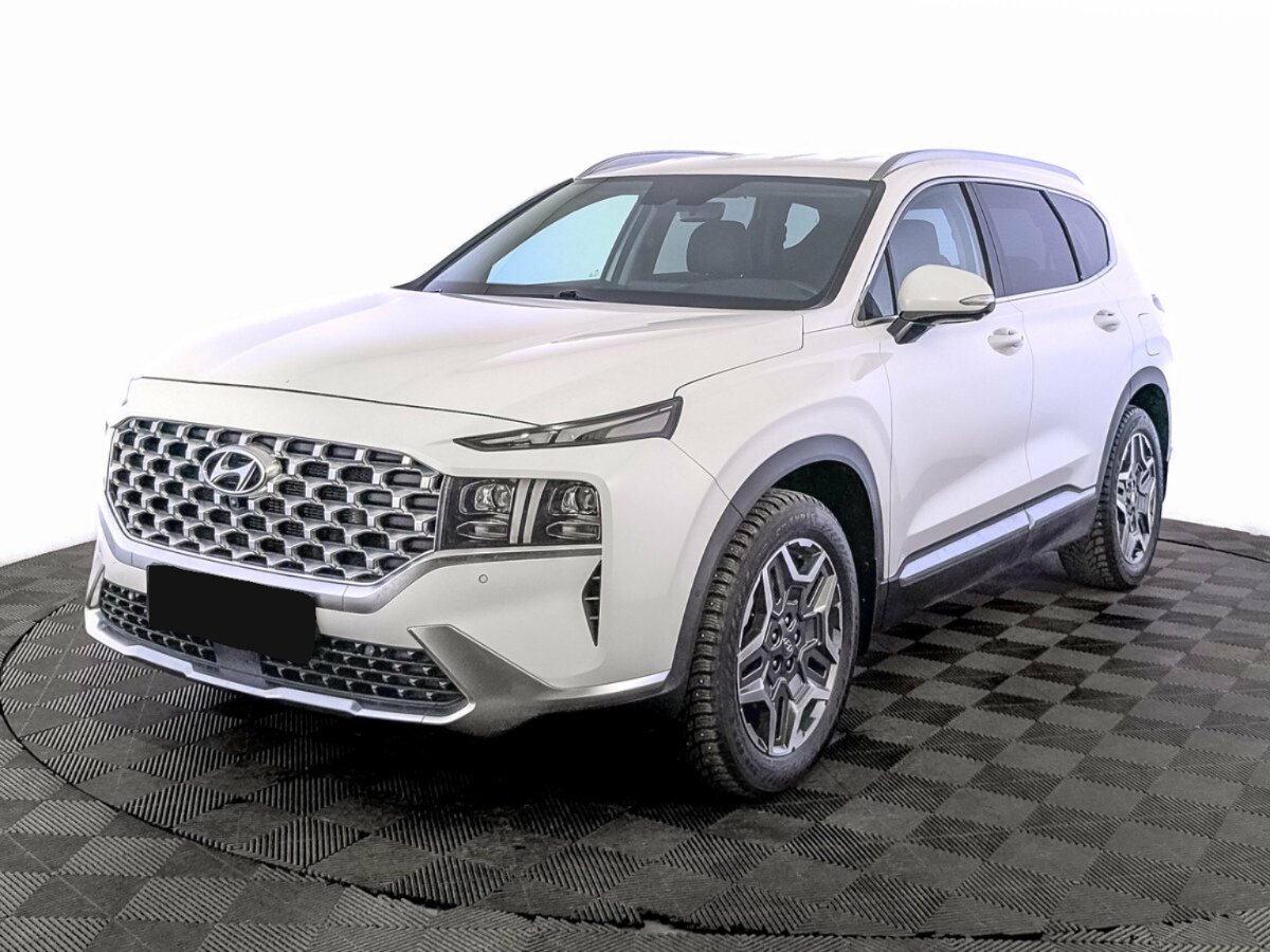 Hyundai Santa Fe IV Рестайлинг, 2021, 2021 с пробегом 62 804 км, цвет Белый, цена - 2 829 600 руб., кузов - Внедорожник 5 дв.