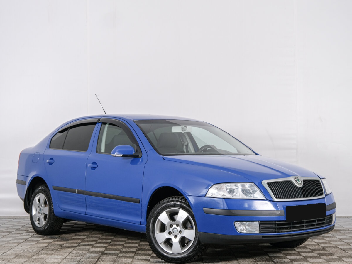 Skoda Octavia II (A5), 2008, 2008 с пробегом 257 000 км, цвет Синий, цена - 380 880 руб., кузов - Лифтбек