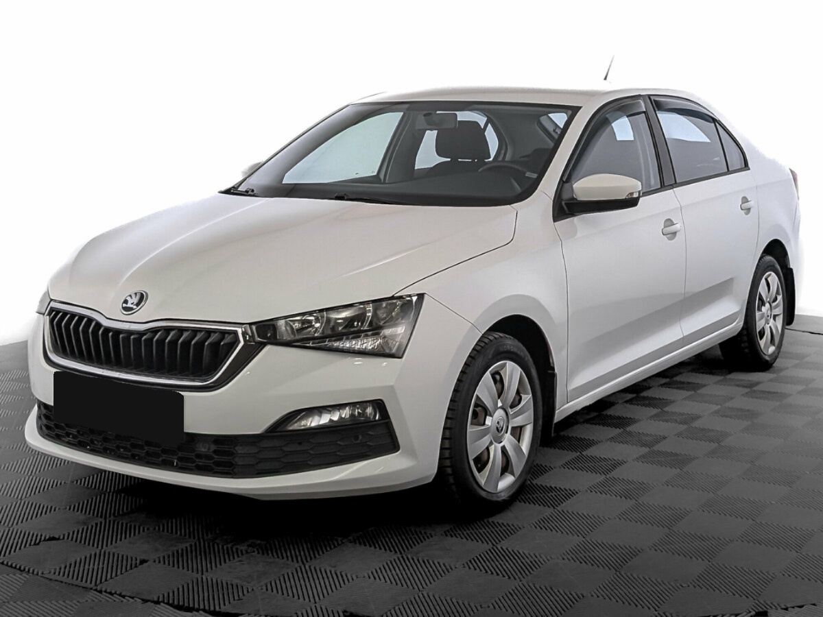 Skoda Rapid II, 2021, 2021 с пробегом 143 545 км, цвет Белый, цена - 961 200 руб., кузов - Лифтбек