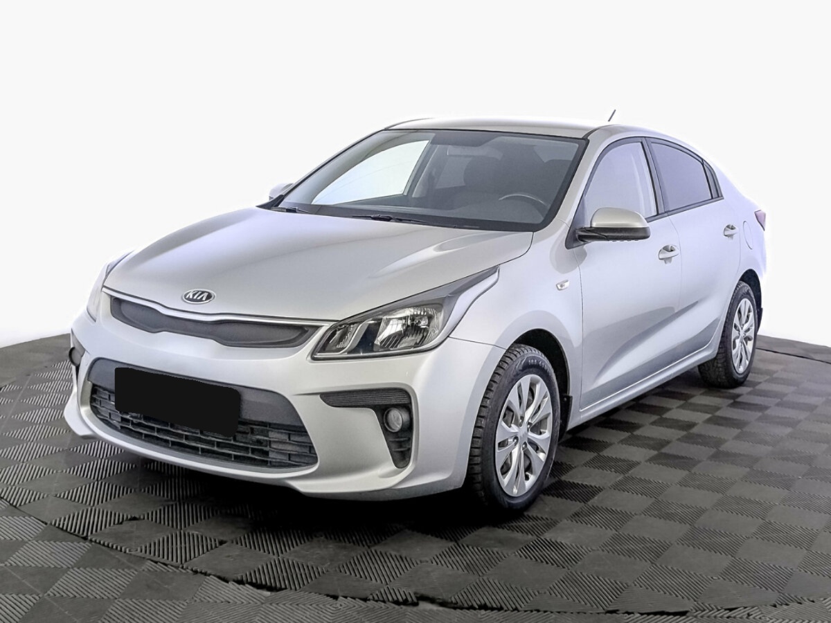 Kia Rio IV, 2017, 2017 с пробегом 95 319 км, цвет Серебристый, цена - 918 000 руб., кузов - Седан