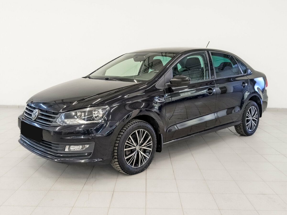 Volkswagen Polo V Рестайлинг, 2016, 2016 с пробегом 54 604 км, цвет Чёрный, цена - 954 000 руб., кузов - Седан