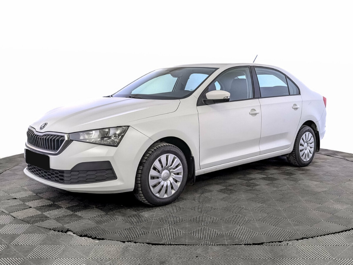 Skoda Rapid II, 2021, 2021 с пробегом 191 626 км, цвет Белый, цена - 846 000 руб., кузов - Лифтбек