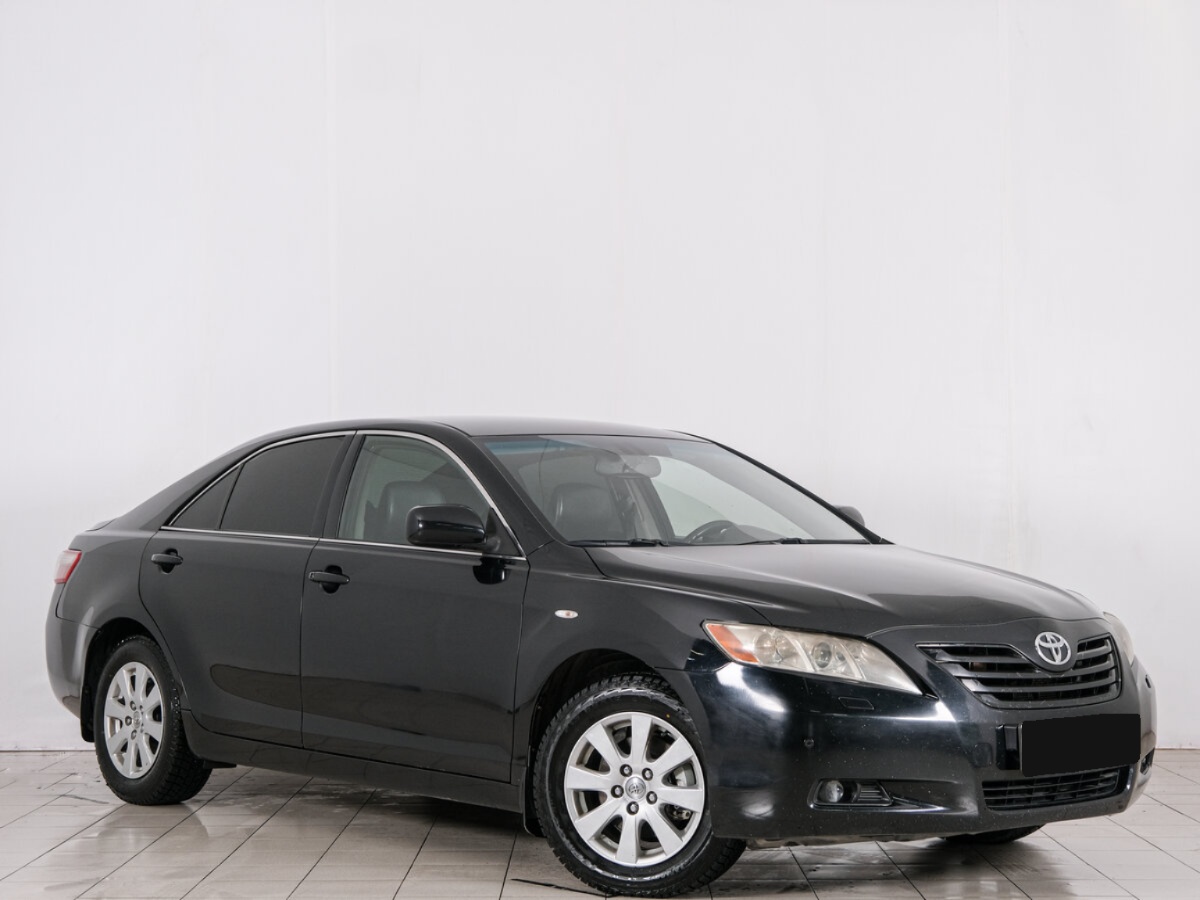 Toyota Camry VI (XV40), 2007, 2007 с пробегом 290 000 км, цвет Чёрный, цена - 690 480 руб., кузов - Седан