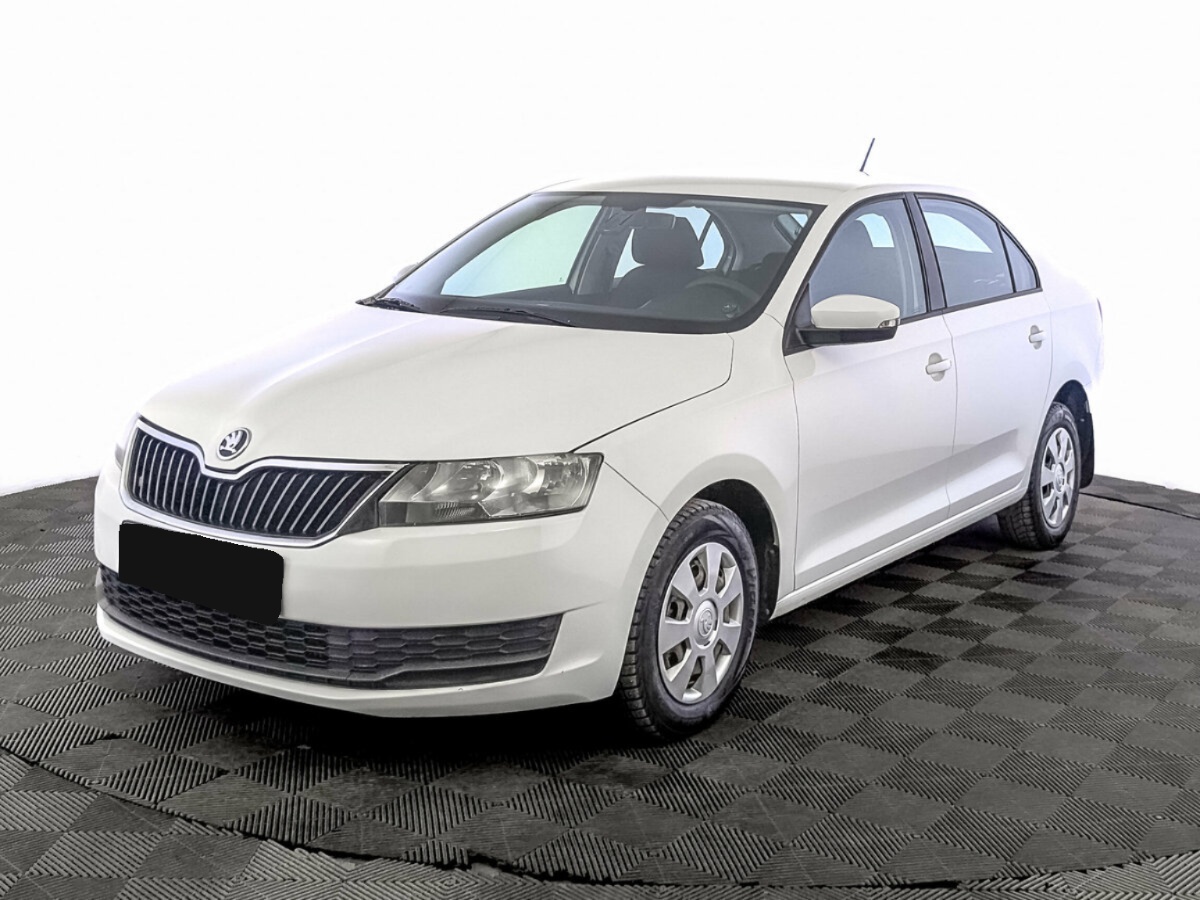 Skoda Rapid I Рестайлинг, 2019, 2019 с пробегом 206 746 км, цвет Белый, цена - 554 400 руб., кузов - Лифтбек