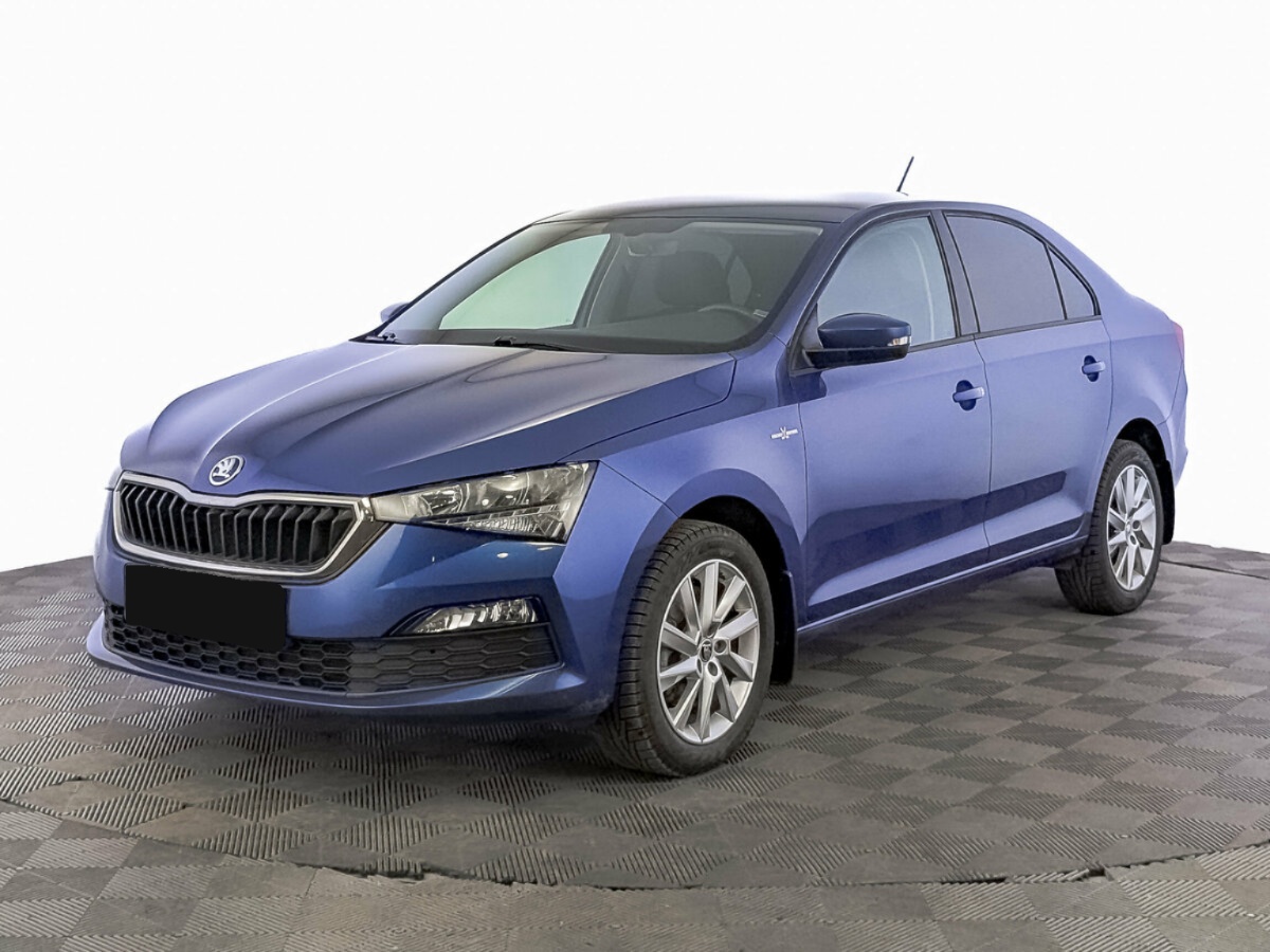 Skoda Rapid II, 2021, 2021 с пробегом 66 325 км, цвет Синий, цена - 1 116 000 руб., кузов - Лифтбек