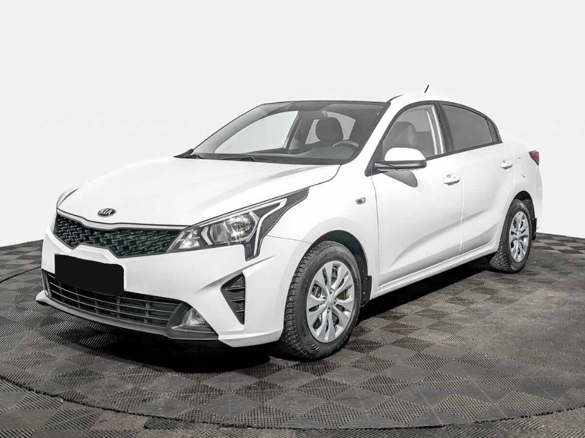Kia Rio IV Рестайлинг, 2021, 2021 с пробегом 67 287 км, цвет Белый, цена - 1 303 200 руб., кузов - Седан