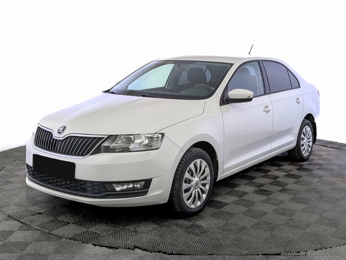 Skoda Rapid I Рестайлинг, 2019, 2019 с пробегом 178 361 км, цвет Белый, цена - 817 200 руб., кузов - Лифтбек