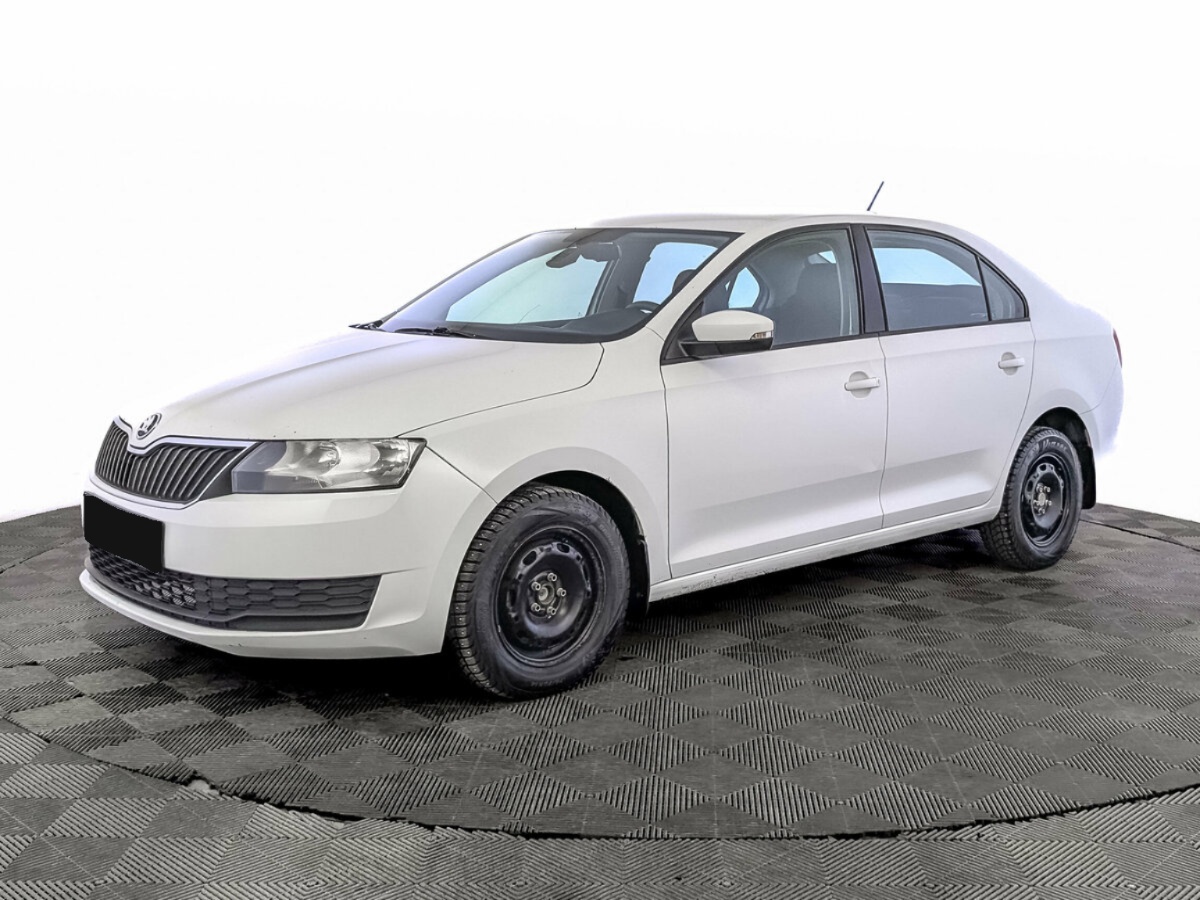 Skoda Rapid I Рестайлинг, 2019, 2019 с пробегом 248 700 км, цвет Белый, цена - 532 800 руб., кузов - Лифтбек