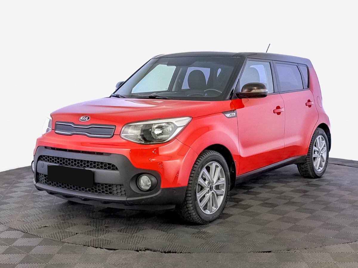 Kia Soul II Рестайлинг, 2017, 2017 с пробегом 149 690 км, цвет Красный, цена - 1 018 800 руб., кузов - Хэтчбек 5 дв.