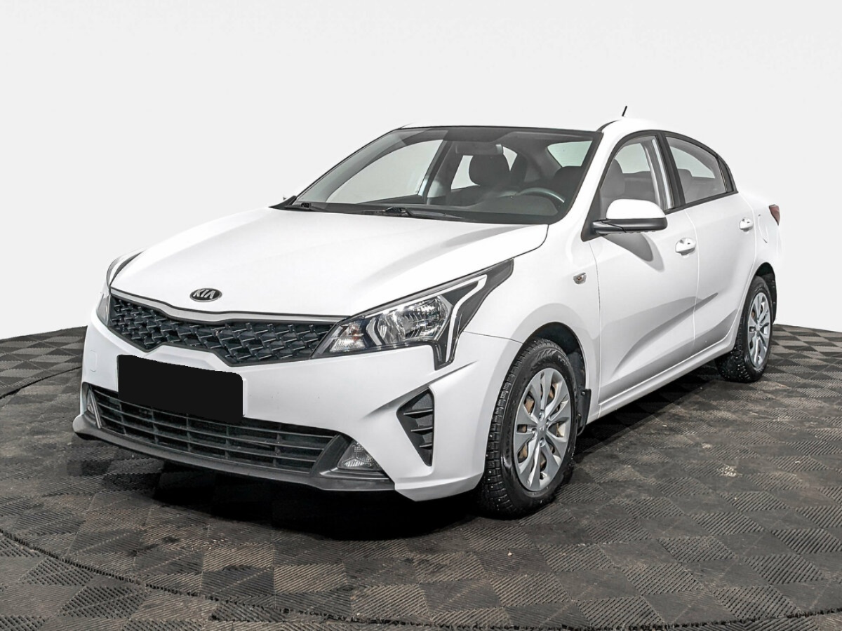 Kia Rio IV Рестайлинг, 2021, 2021 с пробегом 84 304 км, цвет Белый, цена - 1 047 600 руб., кузов - Седан