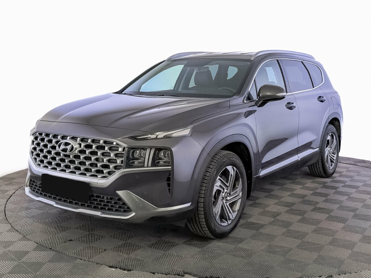 Hyundai Santa Fe IV Рестайлинг, 2021, 2021 с пробегом 92 928 км, цвет Синий, цена - 2 700 000 руб., кузов - Внедорожник 5 дв.
