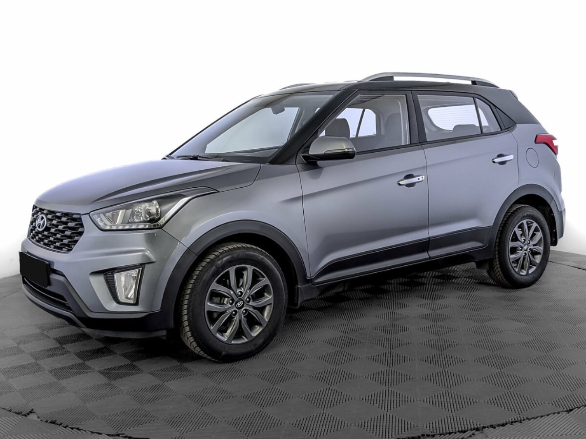 Hyundai Creta I Рестайлинг, 2021, 2021 с пробегом 76 633 км, цвет Серый, цена - 1 479 600 руб., кузов - Внедорожник 5 дв.