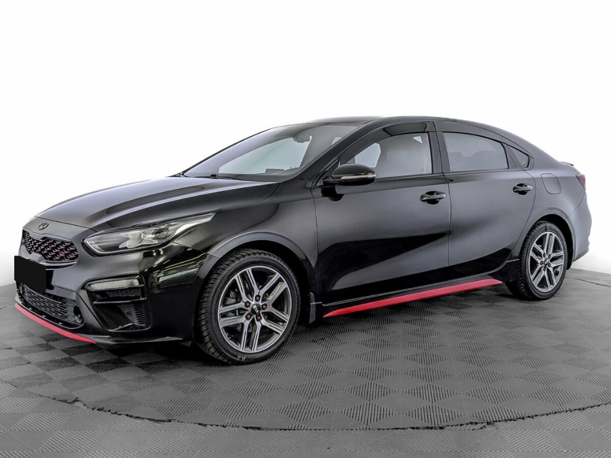 Kia Cerato IV, 2021, 2021 с пробегом 113 581 км, цвет Чёрный, цена - 1 479 600 руб., кузов - Седан