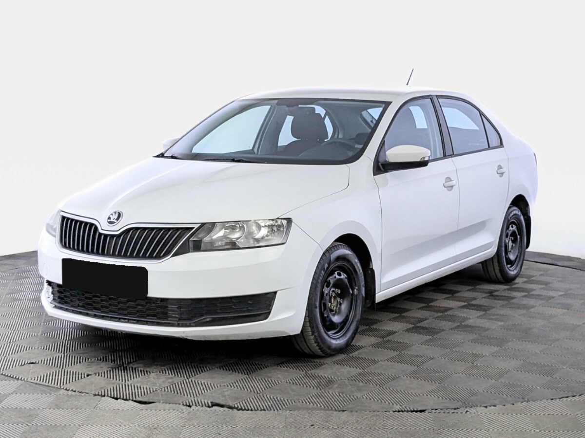 Skoda Rapid I Рестайлинг, 2019, 2019 с пробегом 132 015 км, цвет Белый, цена - 738 000 руб., кузов - Лифтбек