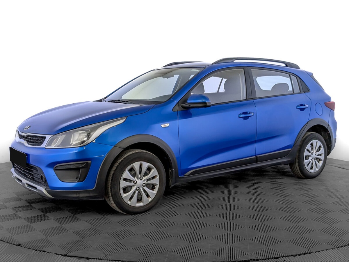 Kia Rio X-Line IV, 2019, 2019 с пробегом 247 542 км, цвет Синий, цена - 558 000 руб., кузов - Хэтчбек 5 дв.