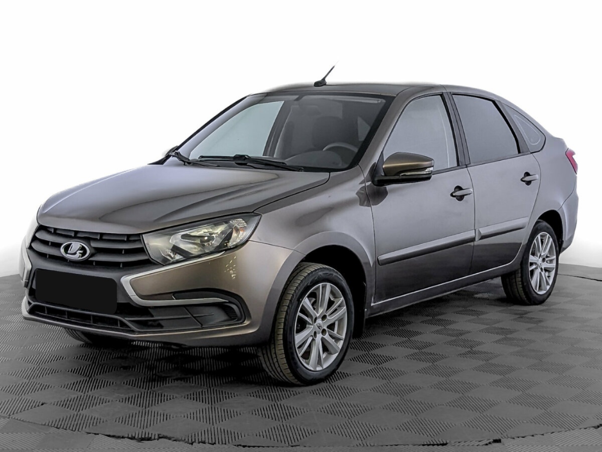 Lada (ВАЗ) Granta I Рестайлинг, 2022, 2022 с пробегом 125 241 км, цвет Коричневый, цена - 432 000 руб., кузов - Седан