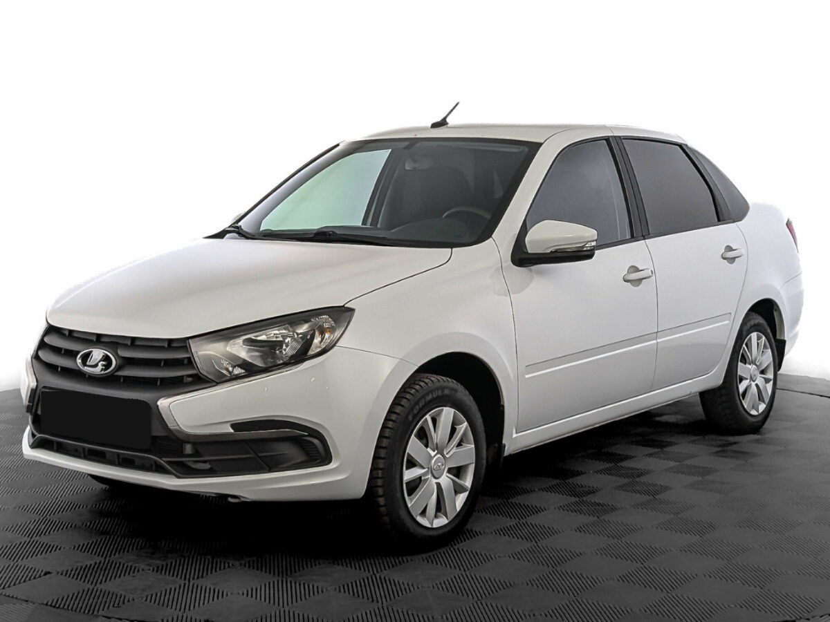 Lada (ВАЗ) Granta I Рестайлинг, 2022, 2022 с пробегом 68 780 км, цвет Белый, цена - 468 000 руб., кузов - Седан