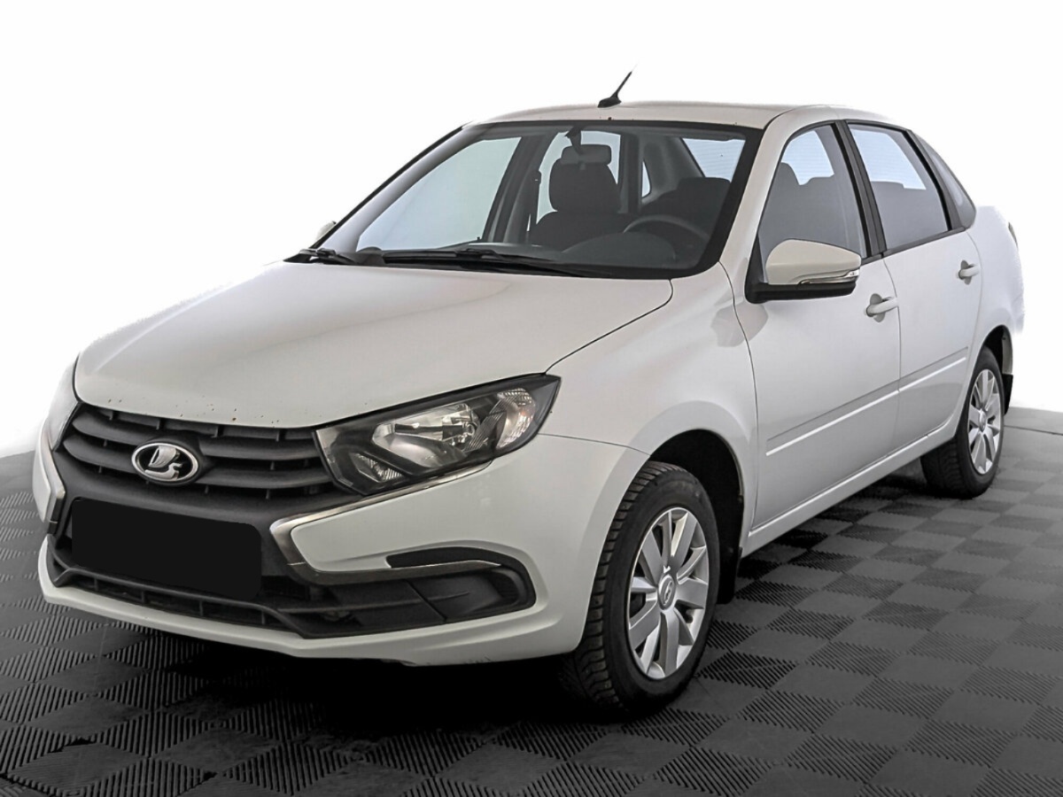 Lada (ВАЗ) Granta I Рестайлинг, 2023, 2023 с пробегом 130 665 км, цвет Белый, цена - 417 600 руб., кузов - Седан