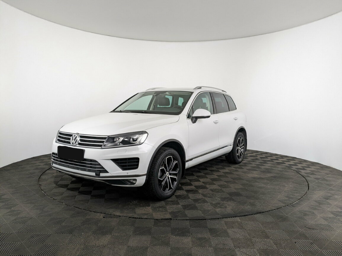 Volkswagen Touareg II Рестайлинг, 2016, 2016 с пробегом 147 407 км, цвет Белый, цена - 2 192 400 руб., кузов - Внедорожник 5 дв.