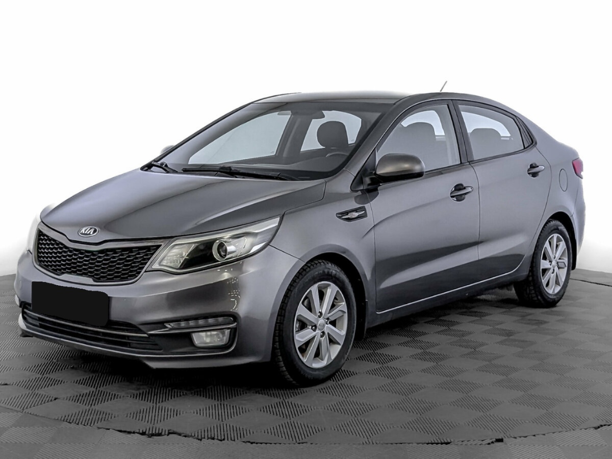 Kia Rio III Рестайлинг, 2016, 2016 с пробегом 210 180 км, цвет Серый, цена - 705 600 руб., кузов - Седан