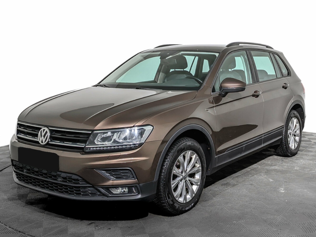 Volkswagen Tiguan II, 2020, 2020 с пробегом 87 829 км, цвет Коричневый, цена - 1 886 400 руб., кузов - Внедорожник 5 дв.
