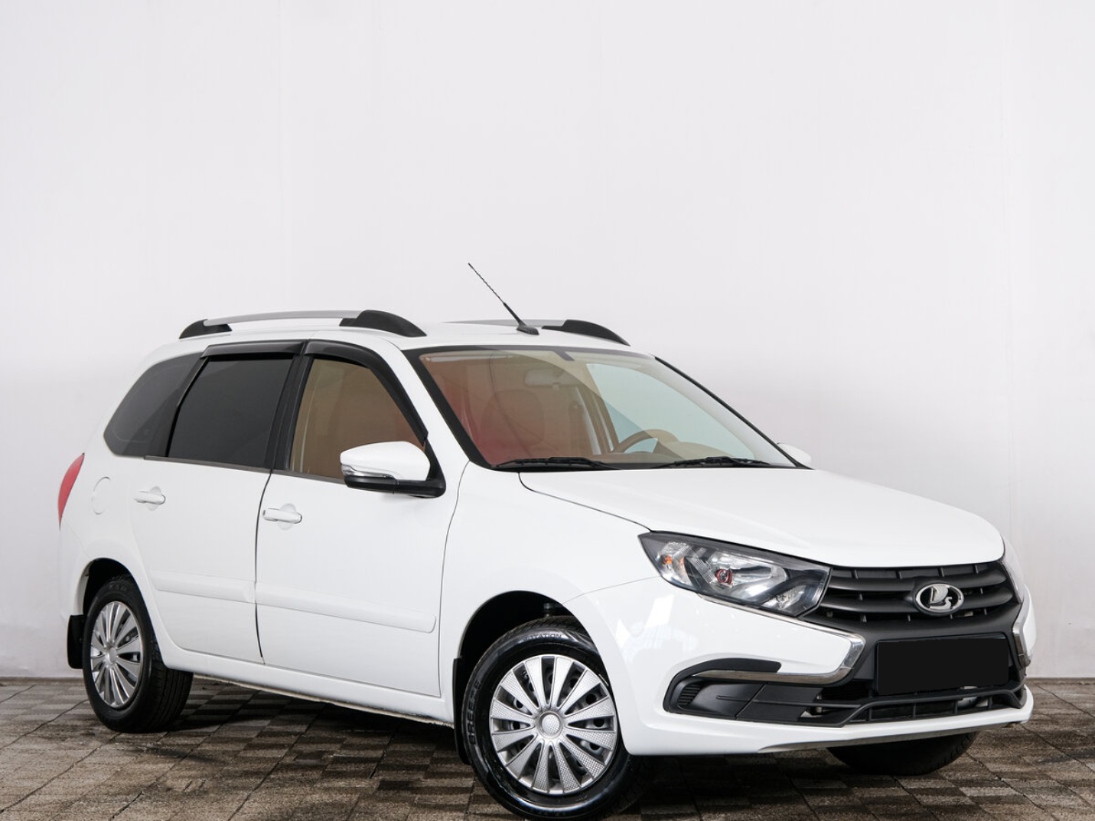 Lada (ВАЗ) Granta I Рестайлинг, 2021, 2021 с пробегом 107 000 км, цвет Белый, цена - 503 280 руб., кузов - Универсал 5 дв.