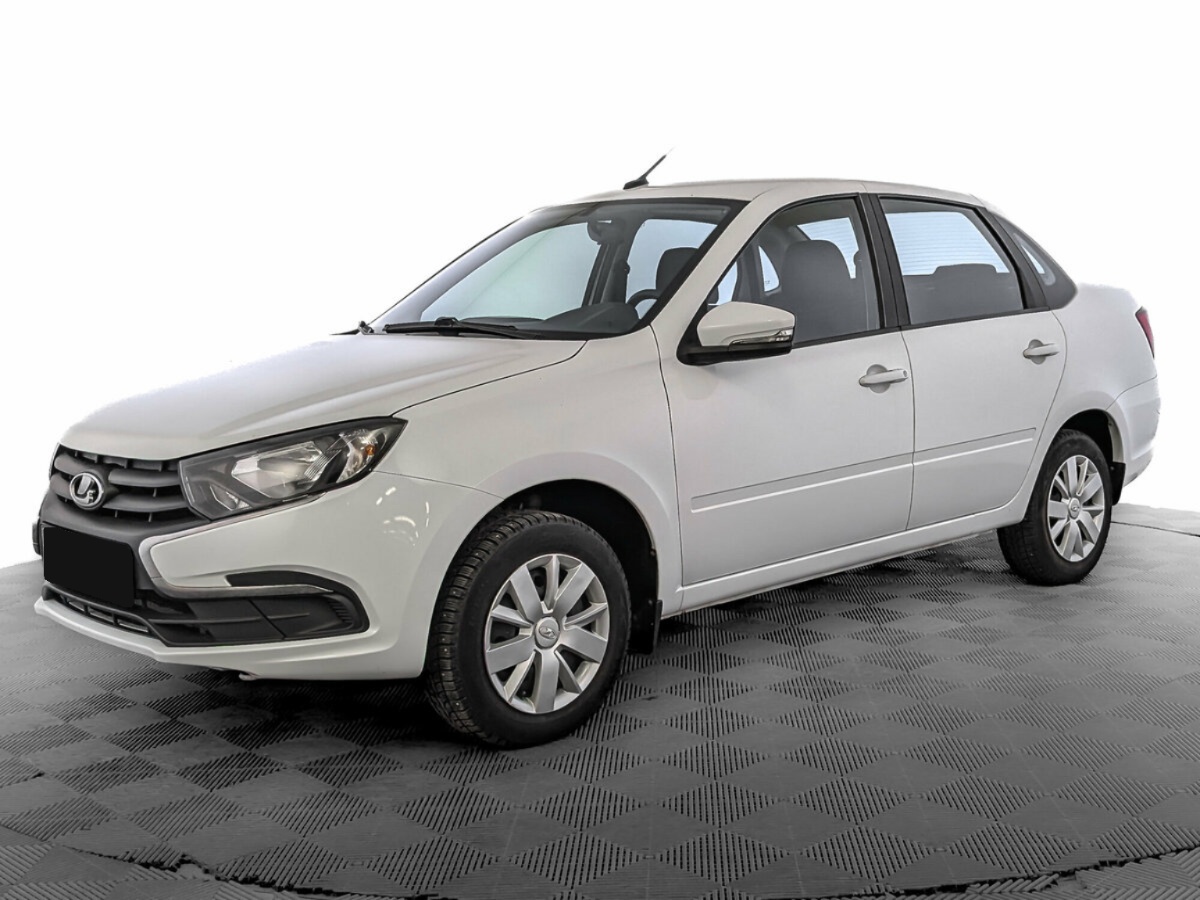 Lada (ВАЗ) Granta I Рестайлинг, 2023, 2023 с пробегом 75 853 км, цвет Белый, цена - 493 200 руб., кузов - Седан