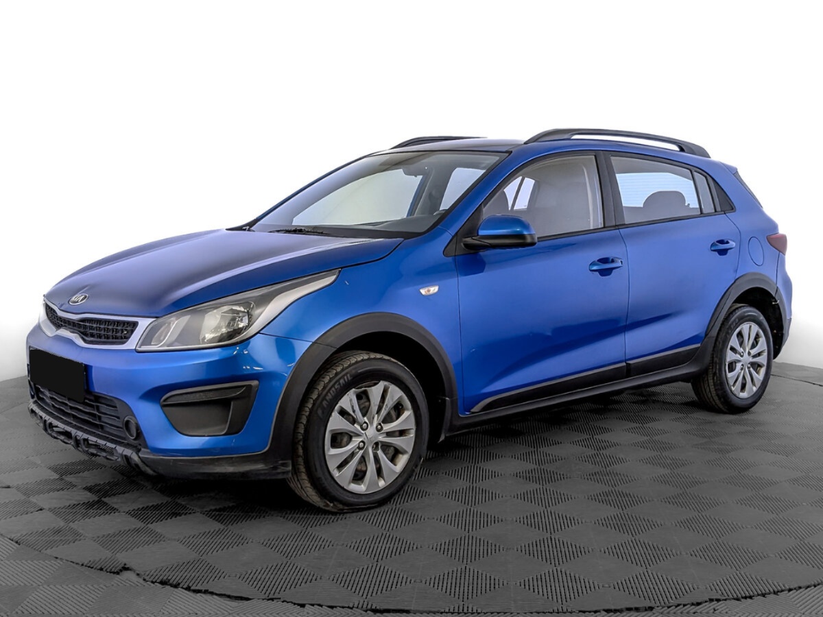 Kia Rio X-Line IV, 2019, 2019 с пробегом 238 861 км, цвет Синий, цена - 536 400 руб., кузов - Хэтчбек 5 дв.