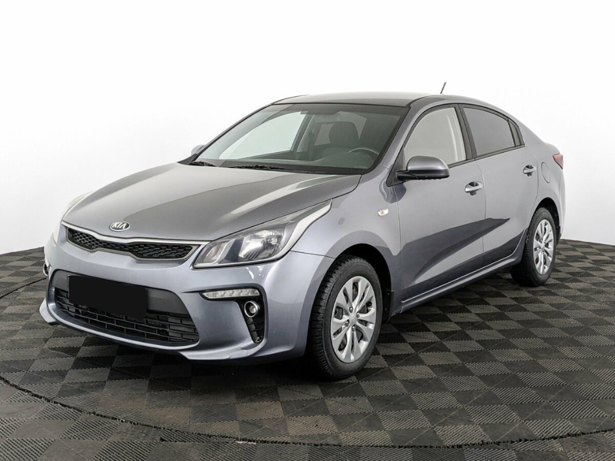 Kia Rio IV, 2018, 2018 с пробегом 108 500 км, цвет Серый, цена - 986 400 руб., кузов - Седан