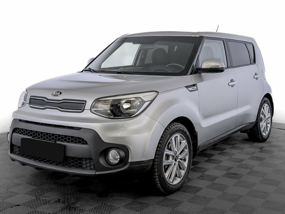 Kia Soul II Рестайлинг, 2019, 2019 с пробегом 96 635 км, цвет Серый, цена - 1 339 200 руб., кузов - Хэтчбек 5 дв.