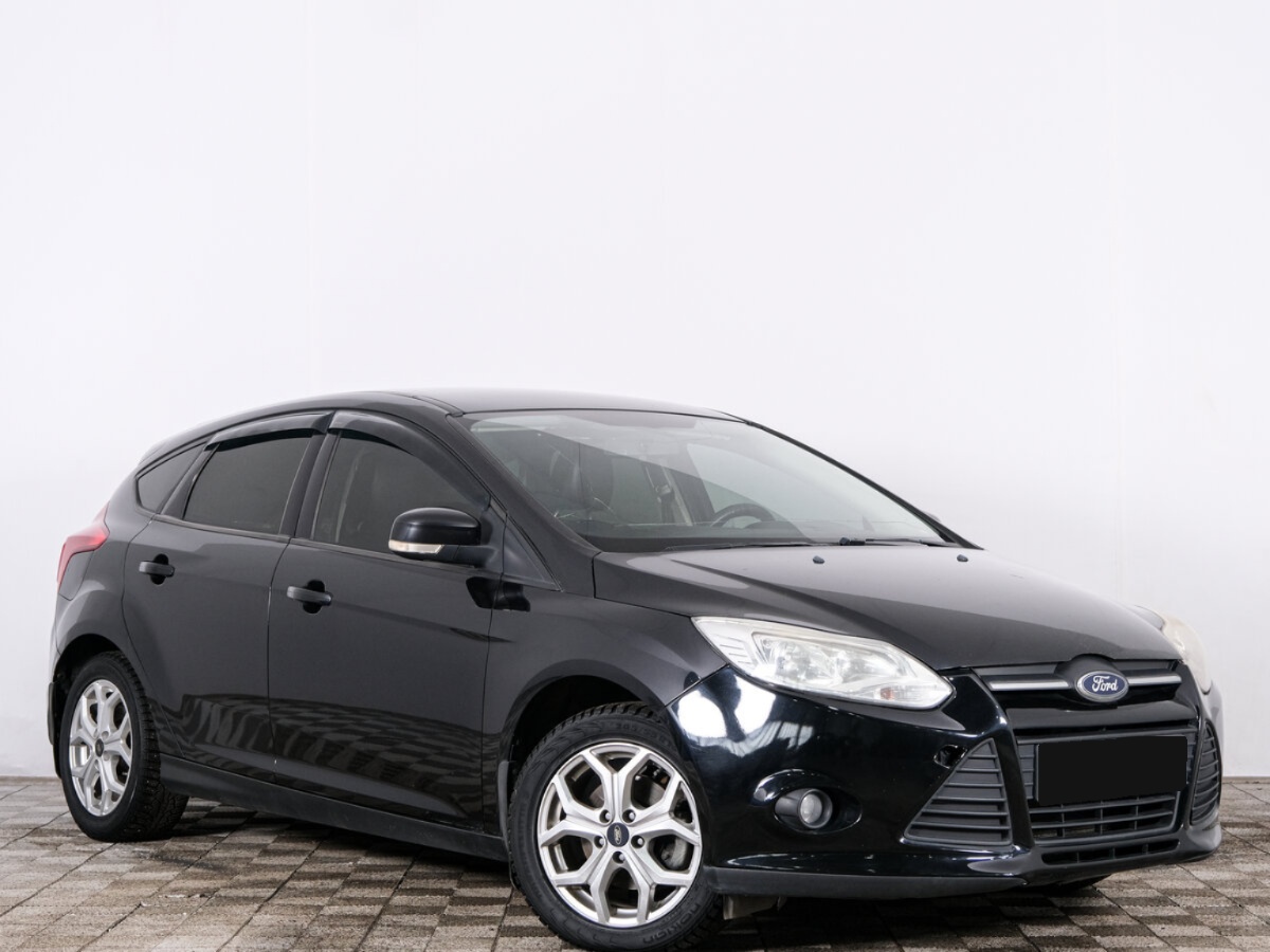 Ford Focus III, 2012, 2012 с пробегом 143 000 км, цвет Чёрный, цена - 575 280 руб., кузов - Хэтчбек 5 дв.