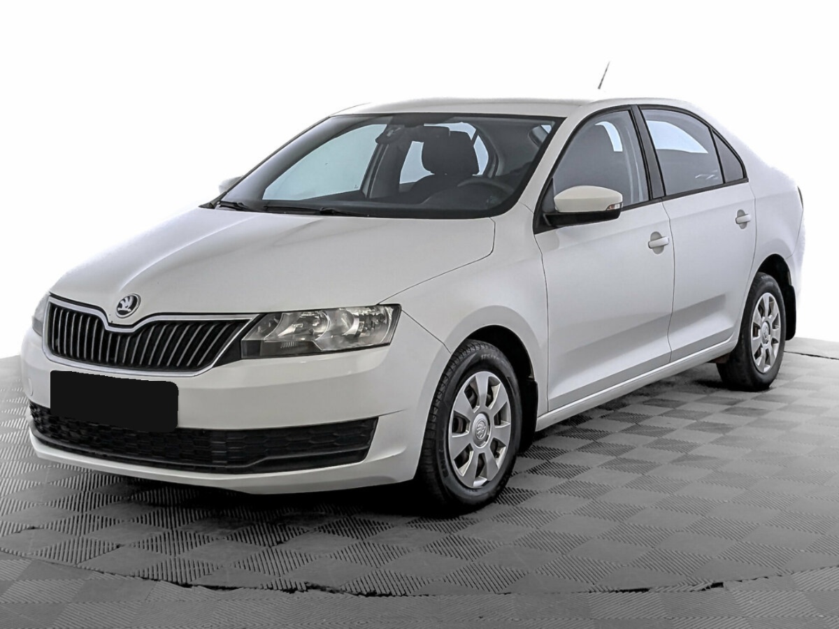 Skoda Rapid I Рестайлинг, 2019, 2019 с пробегом 210 401 км, цвет Белый, цена - 561 600 руб., кузов - Лифтбек