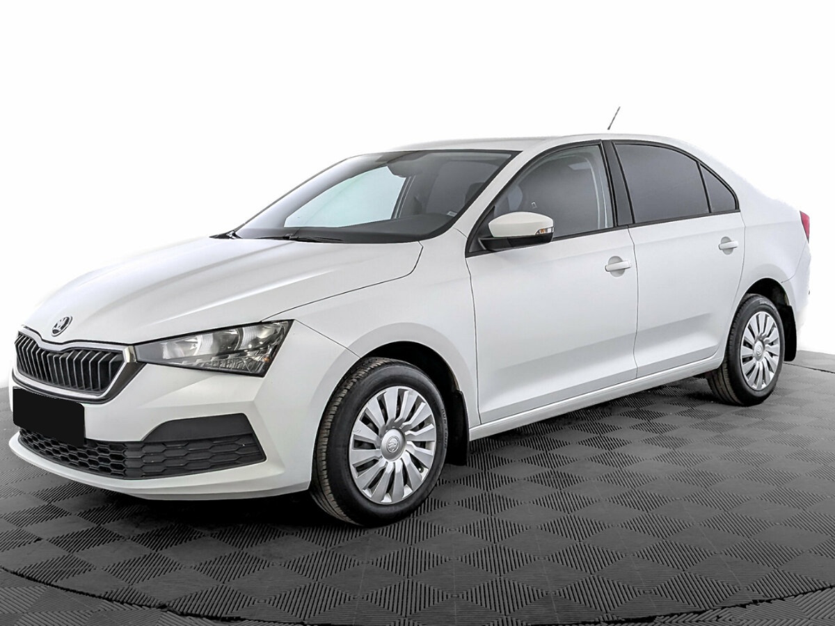 Skoda Rapid II, 2021, 2021 с пробегом 185 447 км, цвет Белый, цена - 817 200 руб., кузов - Лифтбек