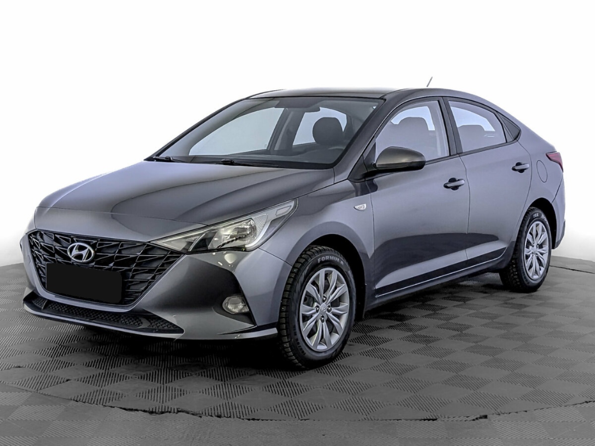 Hyundai Solaris II Рестайлинг, 2021, 2021 с пробегом 84 555 км, цвет Серый, цена - 1 076 400 руб., кузов - Седан