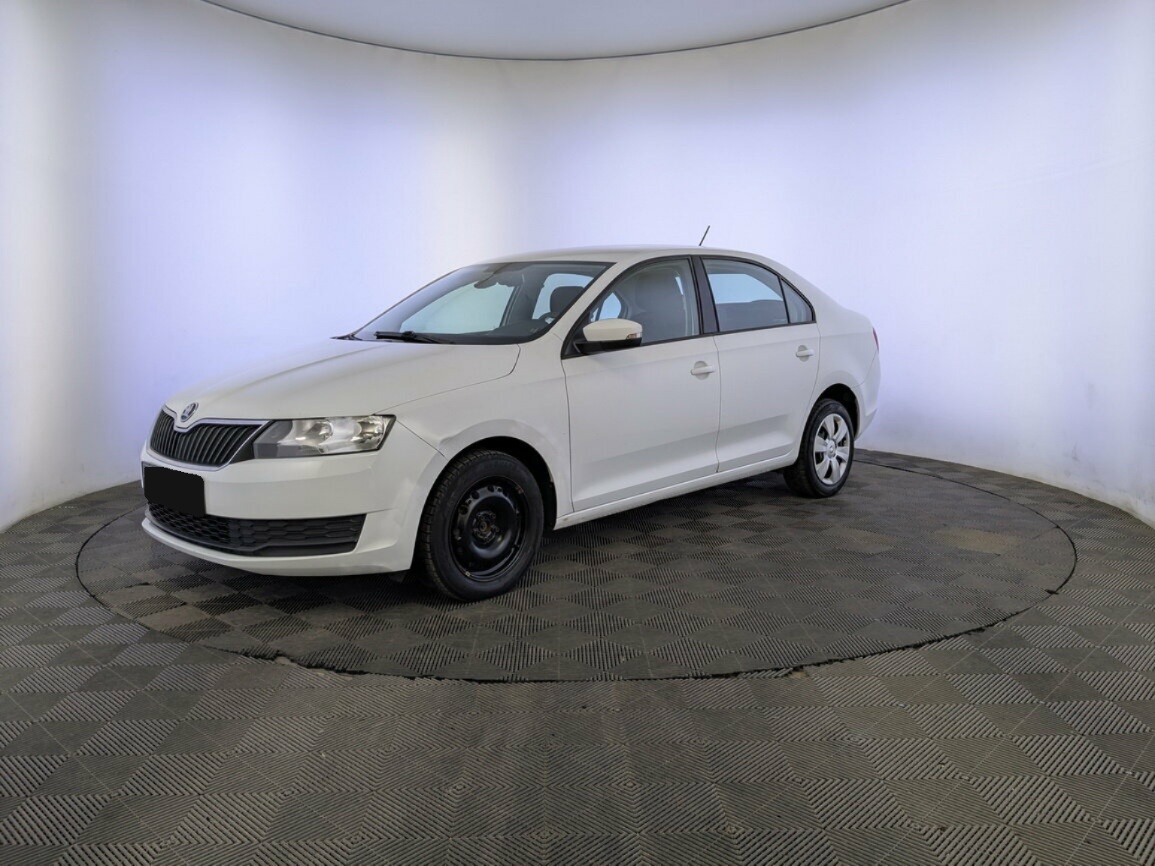 Skoda Rapid I Рестайлинг, 2019, 2019 с пробегом 171 810 км, цвет Белый, цена - 576 000 руб., кузов - Лифтбек