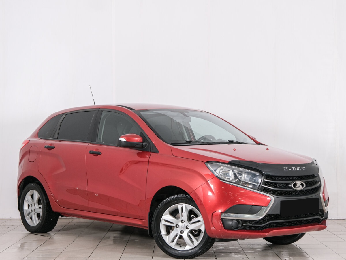 Lada (ВАЗ) XRAY I, 2016, 2016 с пробегом 147 000 км, цвет Красный, цена - 510 480 руб., кузов - Хэтчбек 5 дв.