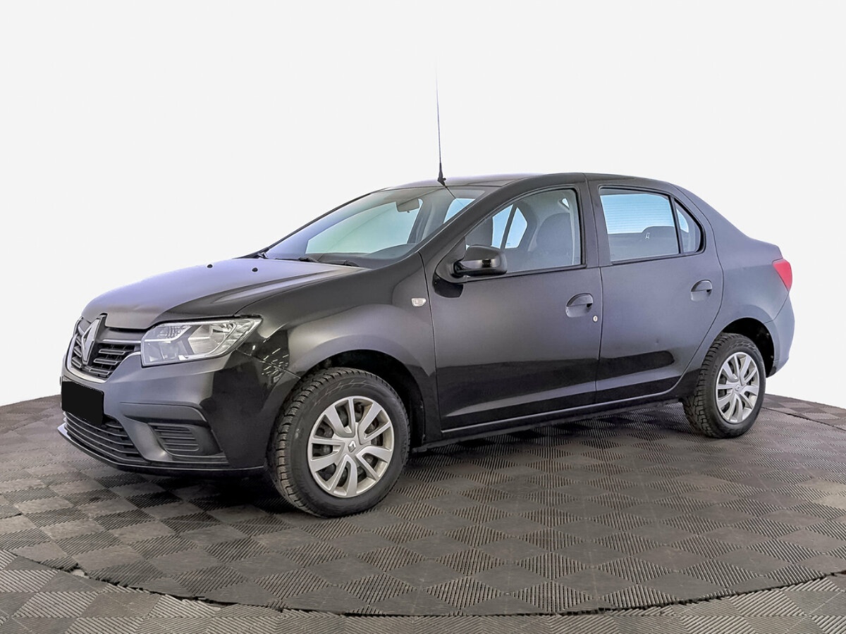 Renault Logan II Рестайлинг, 2021, 2021 с пробегом 23 874 км, цвет Чёрный, цена - 871 200 руб., кузов - Седан