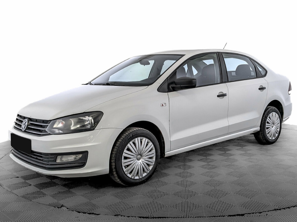 Volkswagen Polo V Рестайлинг, 2019, 2019 с пробегом 162 957 км, цвет Белый, цена - 770 400 руб., кузов - Седан
