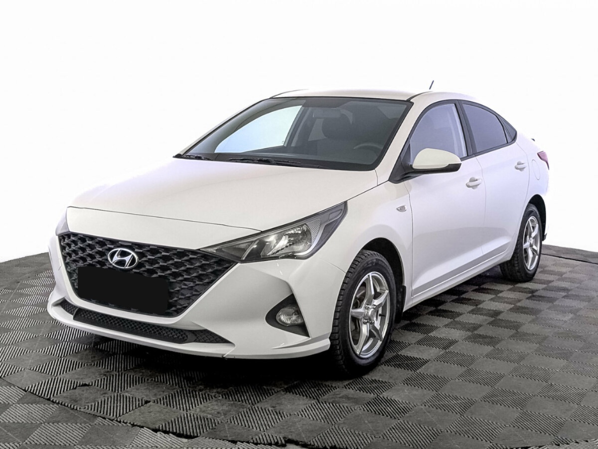 Hyundai Solaris II Рестайлинг, 2022, 2022 с пробегом 76 766 км, цвет Белый, цена - 1 209 600 руб., кузов - Седан