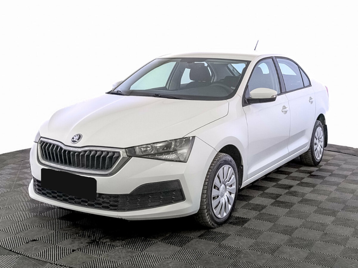 Skoda Rapid II, 2021, 2021 с пробегом 202 453 км, цвет Белый, цена - 817 200 руб., кузов - Лифтбек